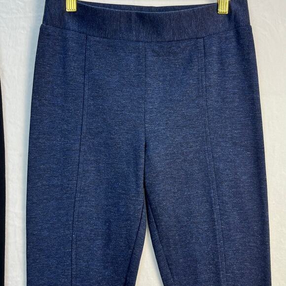 Lot of 2 INC Int Concepts Black & Blue Stretch Dress Pants Front Seam Size 6 - Picture 3 of 11